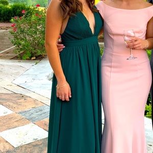 Emeral Green Long Dress!!